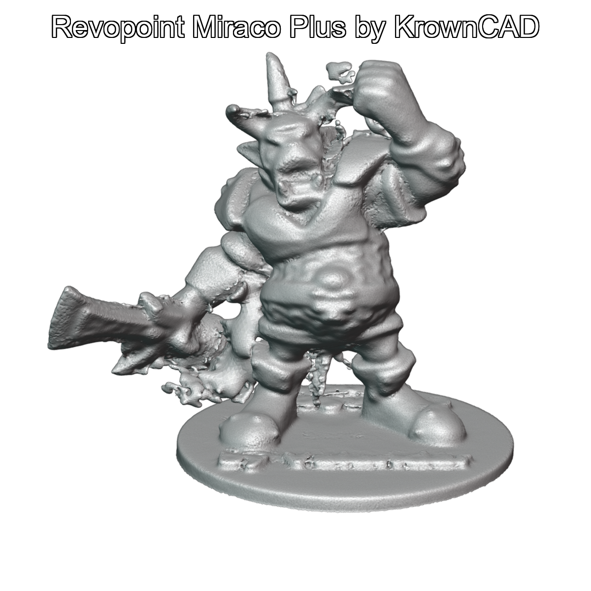 OpenScan Benchy - Revopoint Miraco Plus by KrownCAD