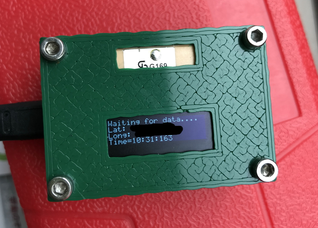 GPS data logger with SD card