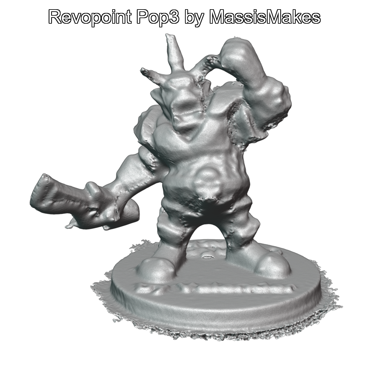 OpenScan Benchy - Revopoint Pop3 by MassisMakes