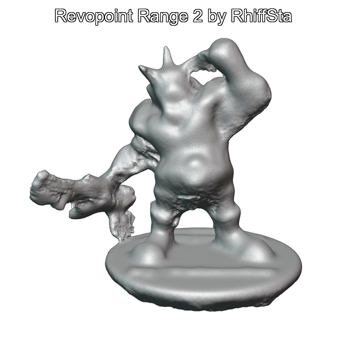 OpenScan Benchy - Revopoint Range 2 by RhiffSta