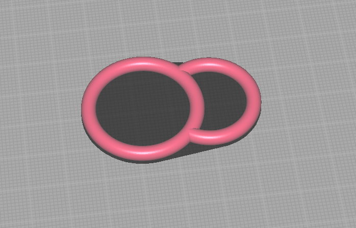 Sling ring for buffer tube with big ring, 0,2mm undersized, print in TPU to stretch-fit