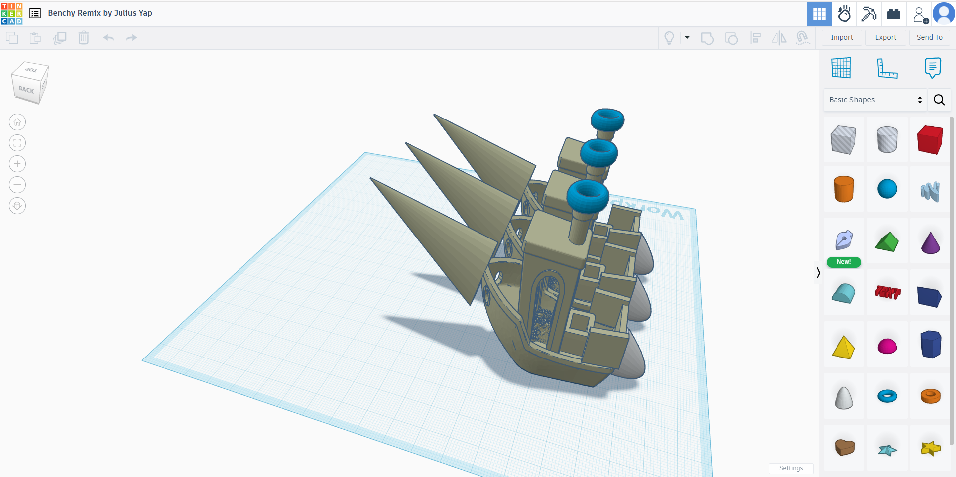 Merged warships