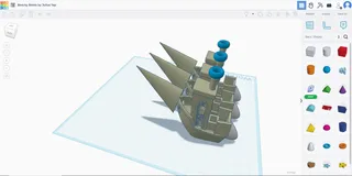 Merged warships