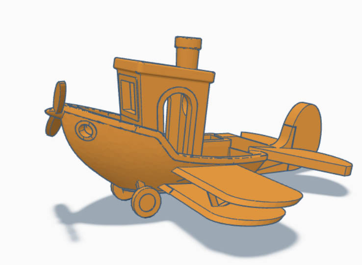 Benchy plane