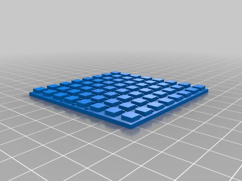 CJMCU-64 8x8 RGB NeoPixel Matrix Reference Model by Blayzeing