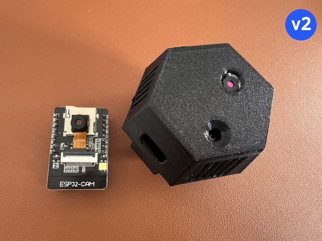 Camera Case for ESP32-CAM and the Core One (v2)