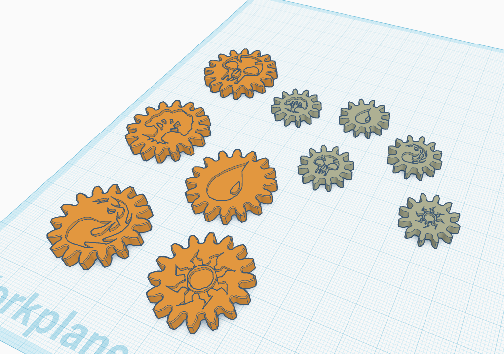 Magic Symbol Gears