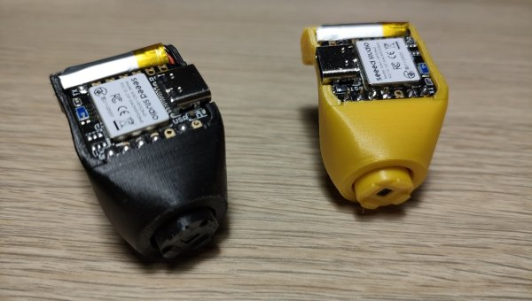 Miniatura 2 do modelo 3D Mouse Ring v2
