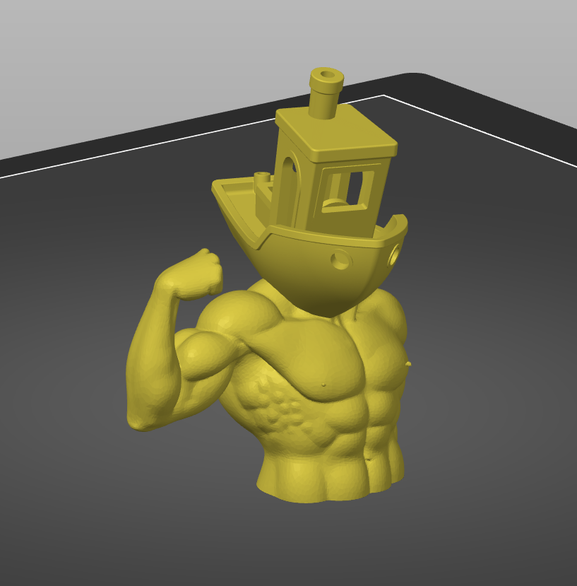 Flexing Benchy  – The Aesthetic Benchy