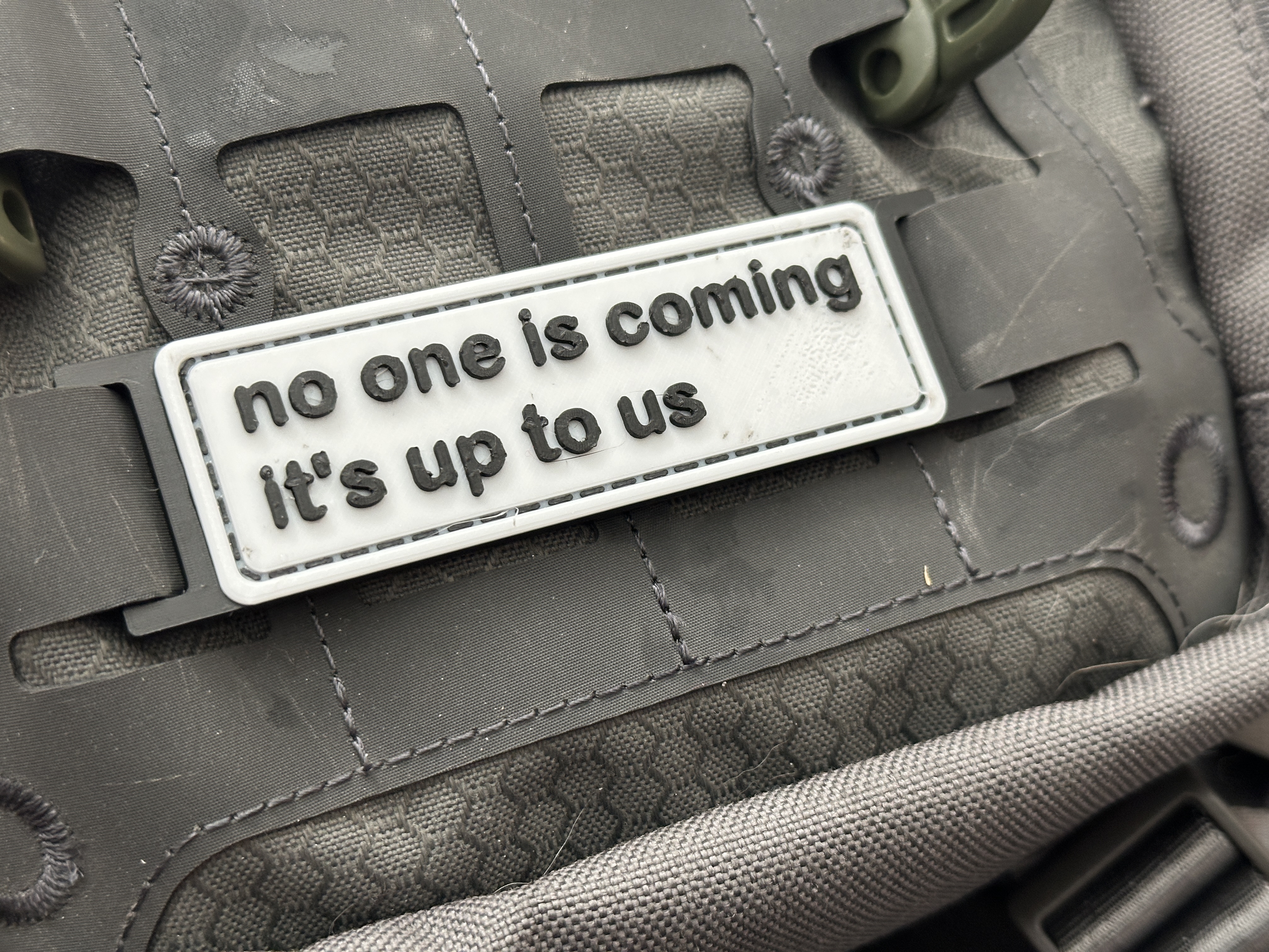 MOLLE quote plate