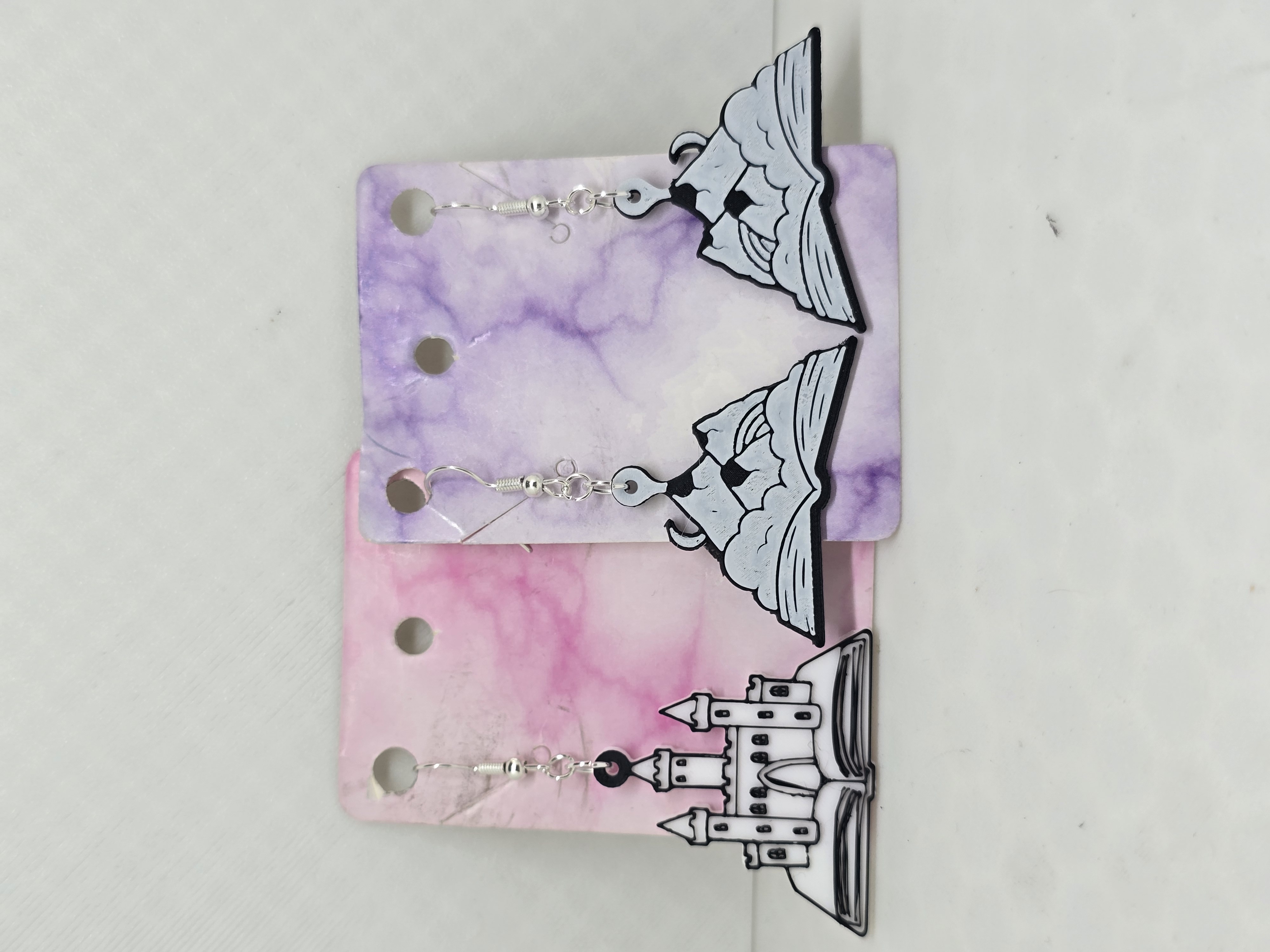 Book Earrings