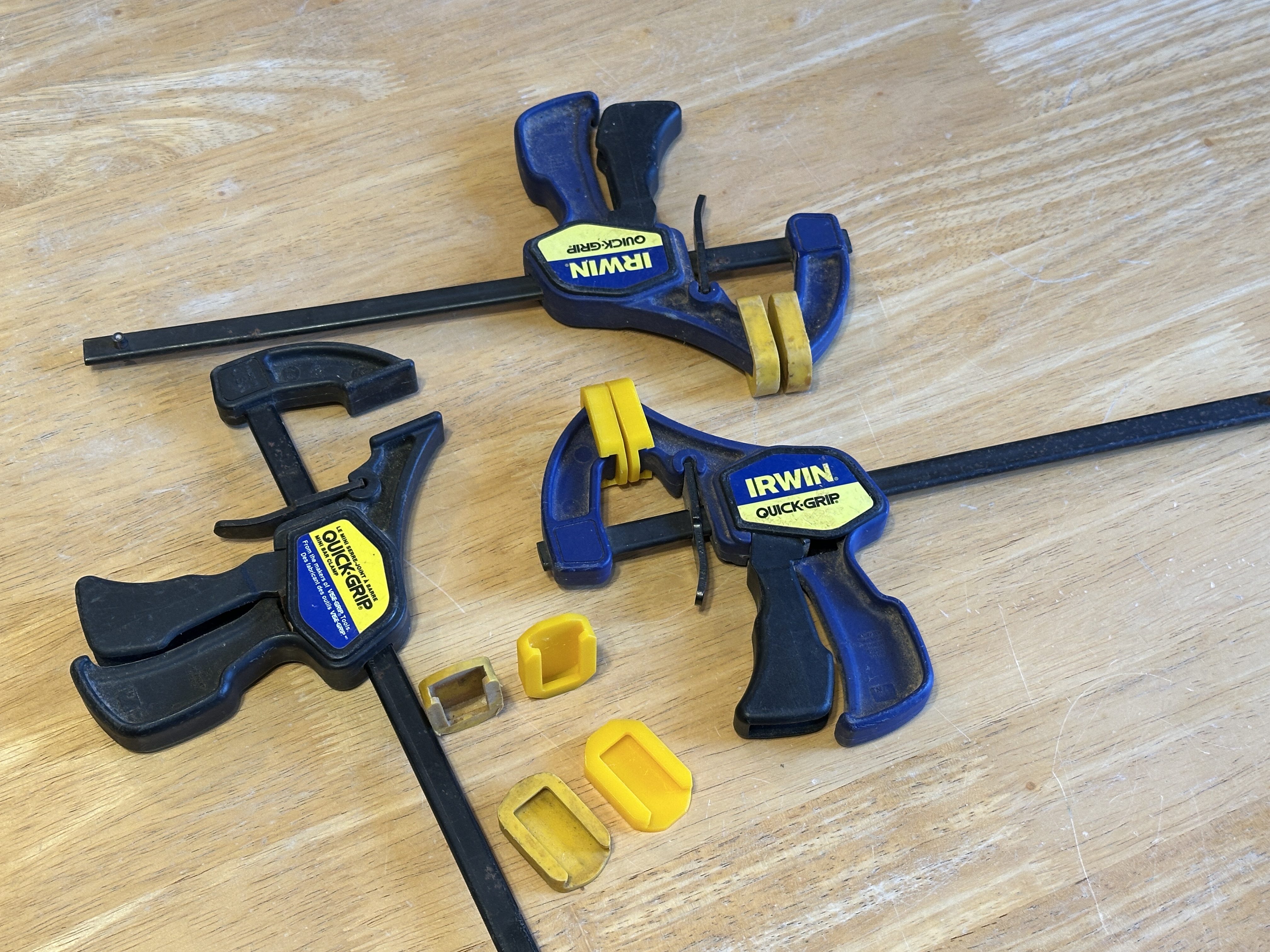 Irwin Quick-Grip pads for medium size clamps