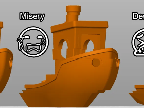 Even-Success-Looks-Like-Failure 3D Benchy