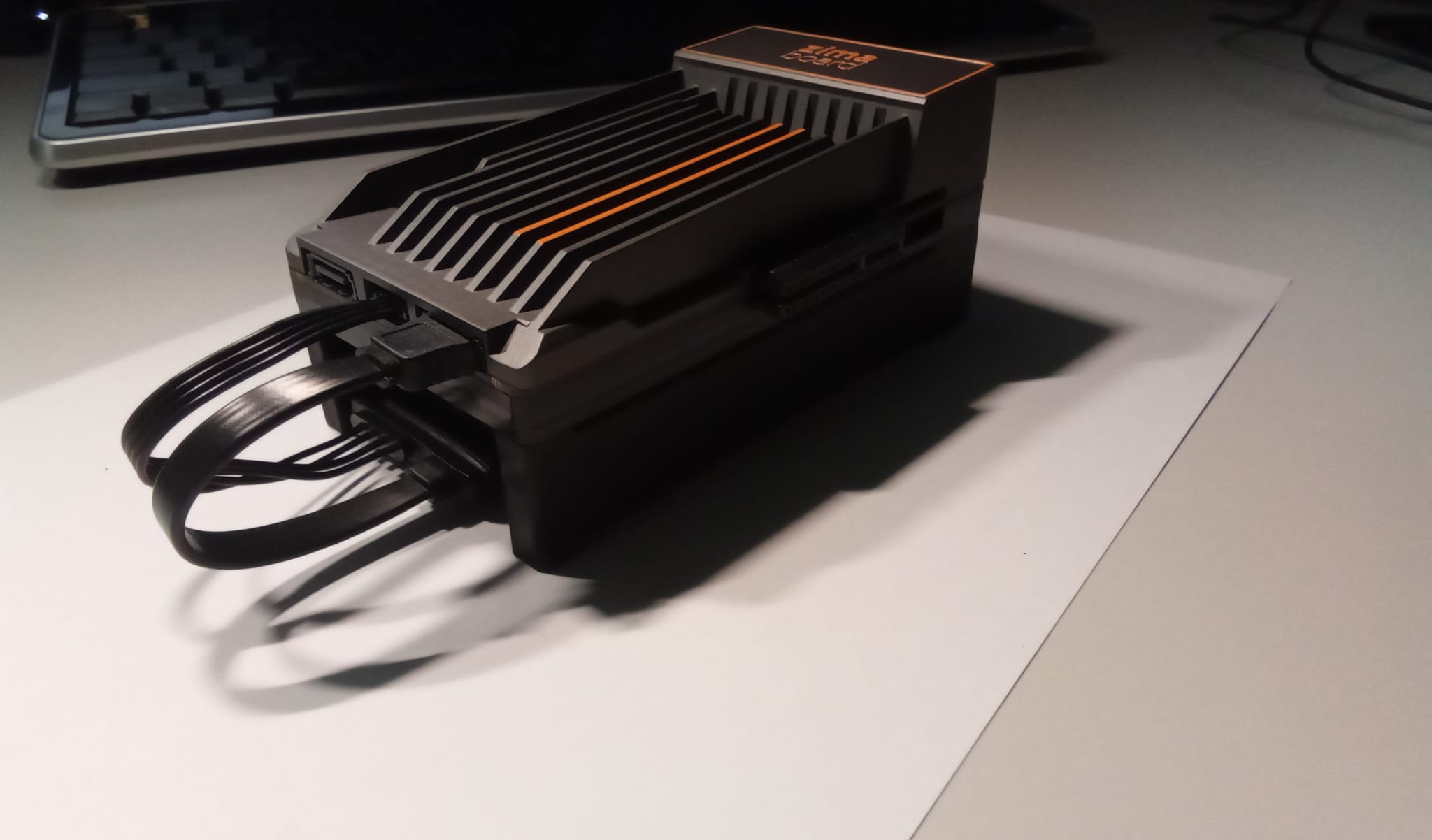 zima board - dual SSD drive holder with passive cooling