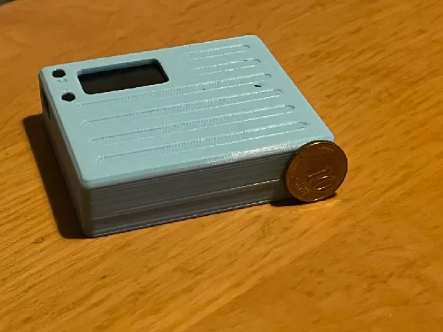 Heltec T114 slim Meshtastic node case with vape cells