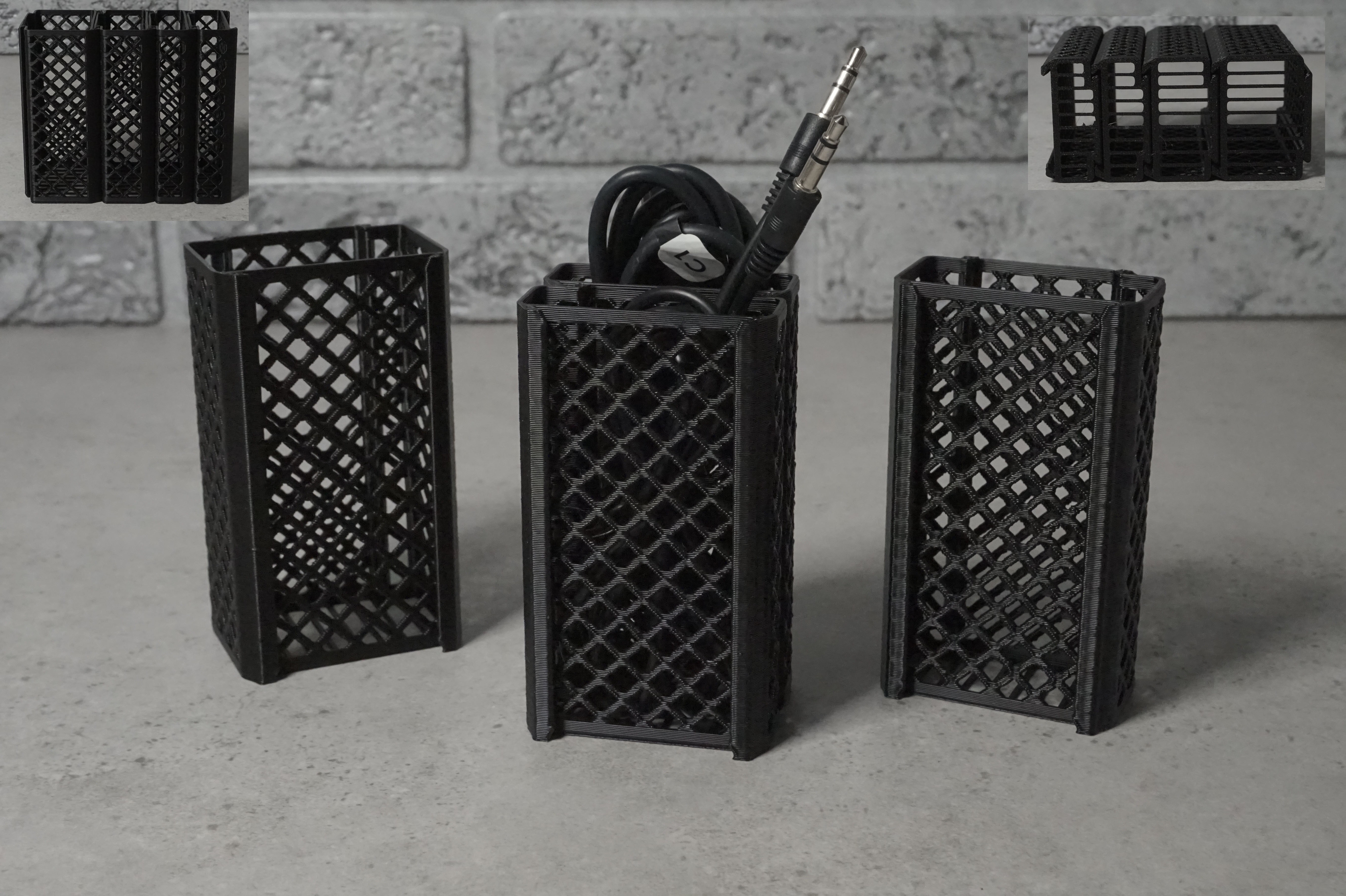 Hollow cable organizer