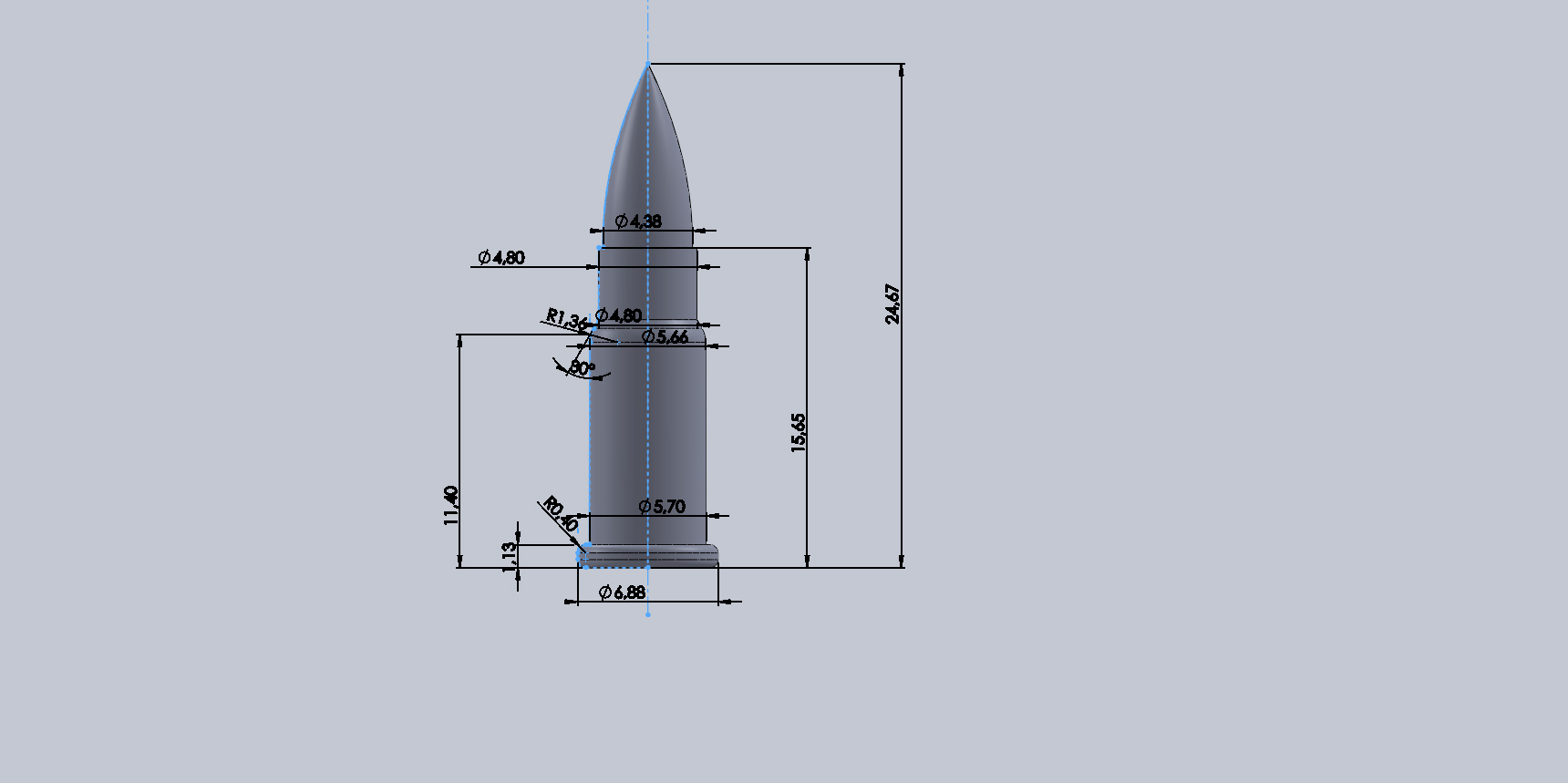 maketa .17 PMC aquila