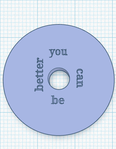 you can be better barbel bumper plate.