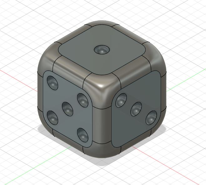 Large Dice 50x50x50mm