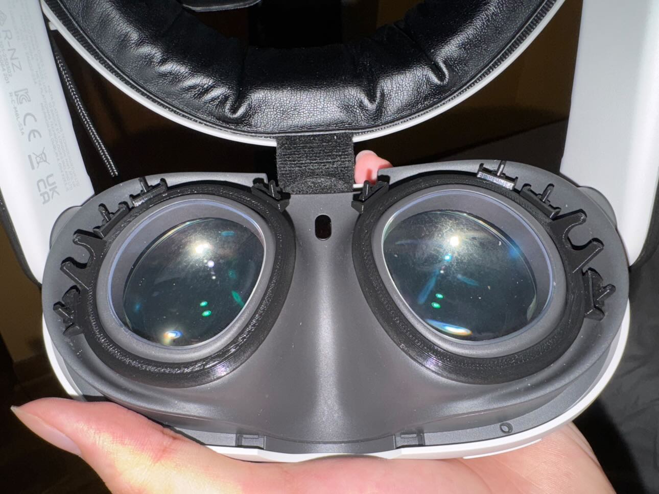 Quest 3 Zenni Prescription EyeTrackVr Mount