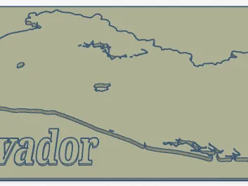 El Salvador Map
