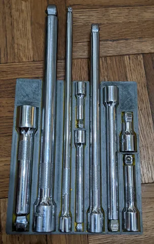 Harbor Freight Wobble Socket Extension Set Holder