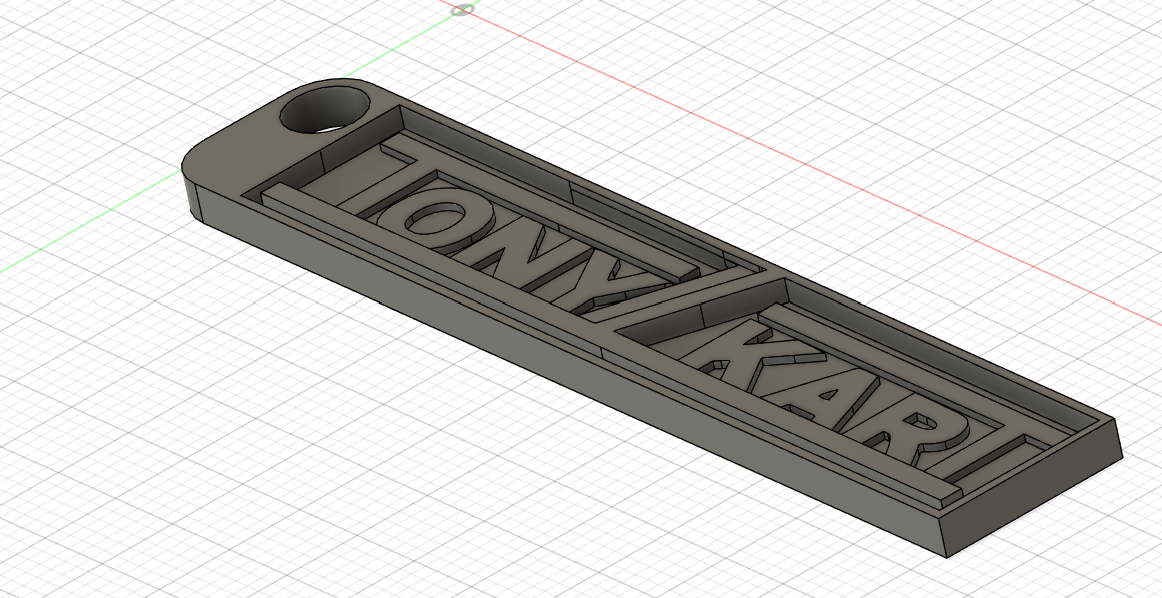 tony kart logo for manual multicolor printing