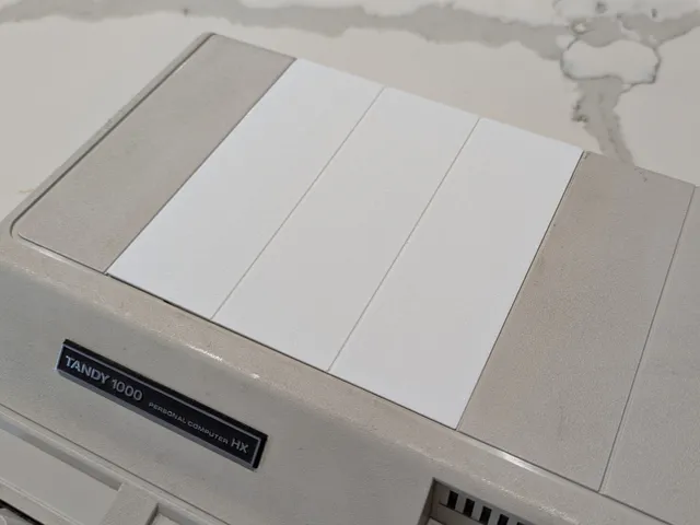 Tandy 1000 HX Expansion Bay Top Cover