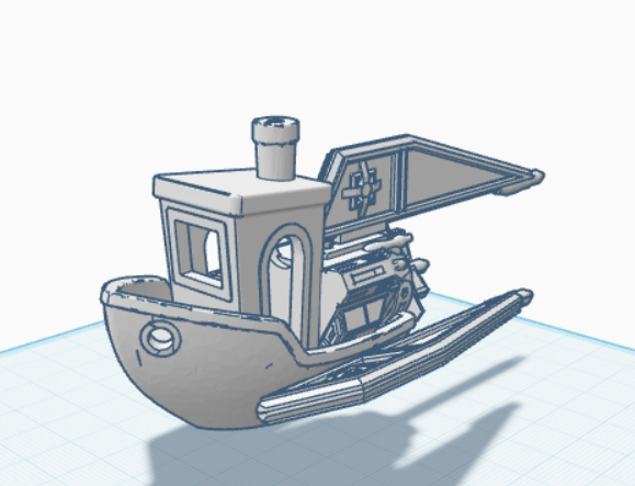 Tie Fighter Benchy