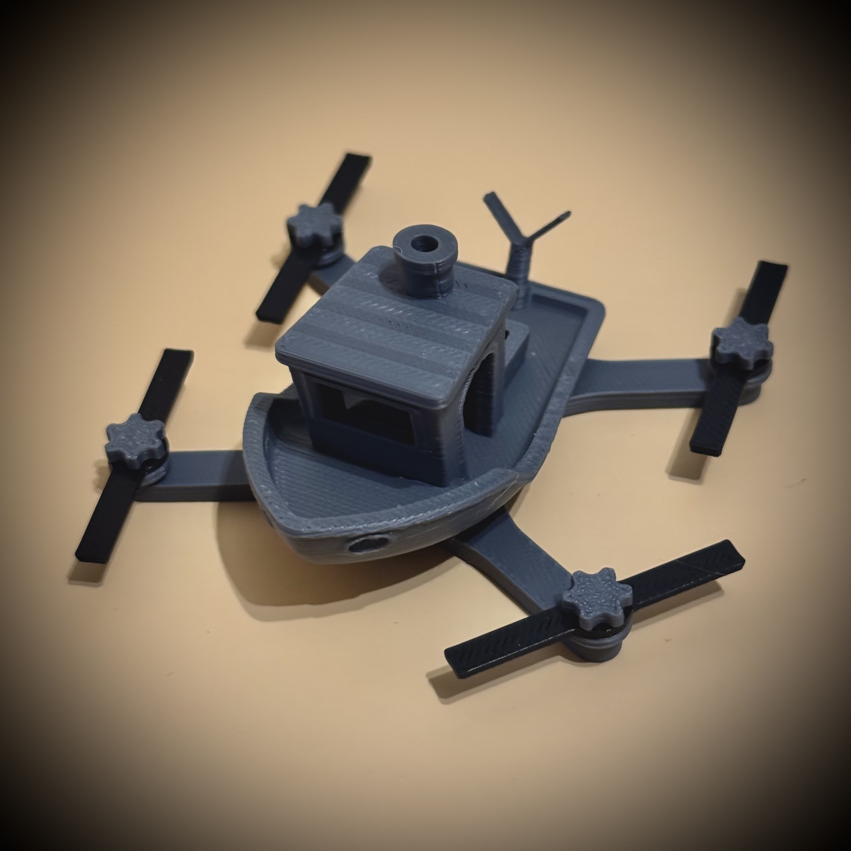 Miniatura 2 do modelo 3D Quadcopter Drone Benchy
