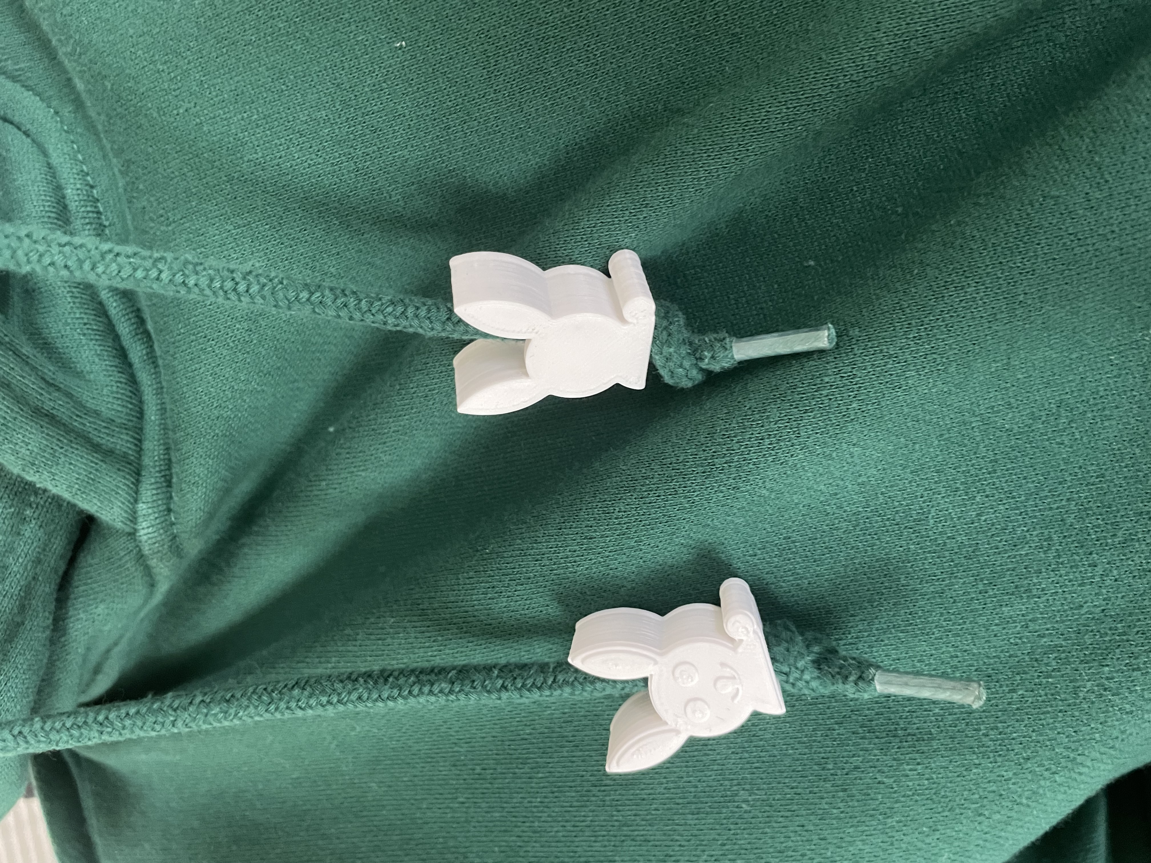 Easter Bunny Drawstring Beads