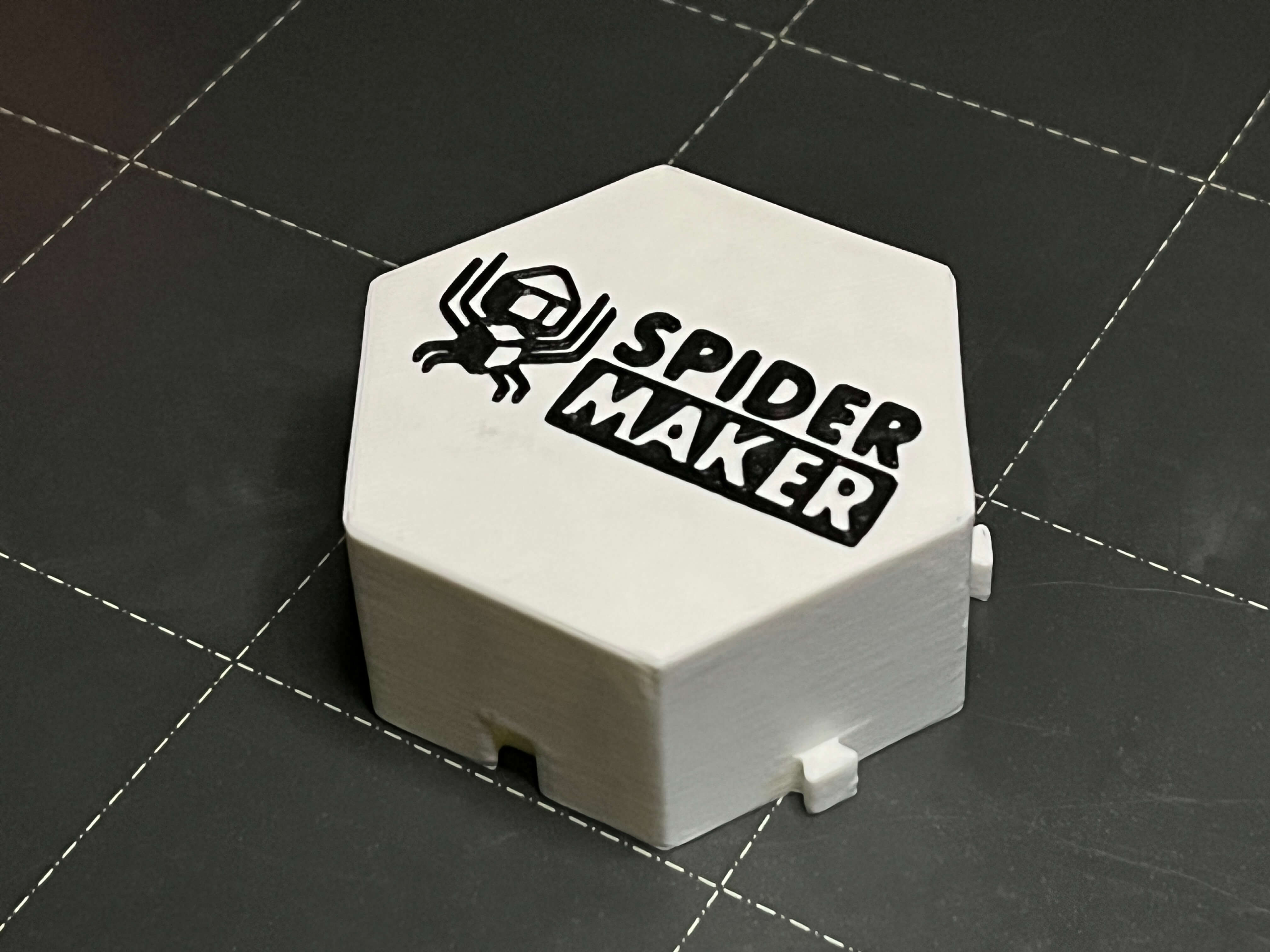 Hex logos - SpiderMaker filaments