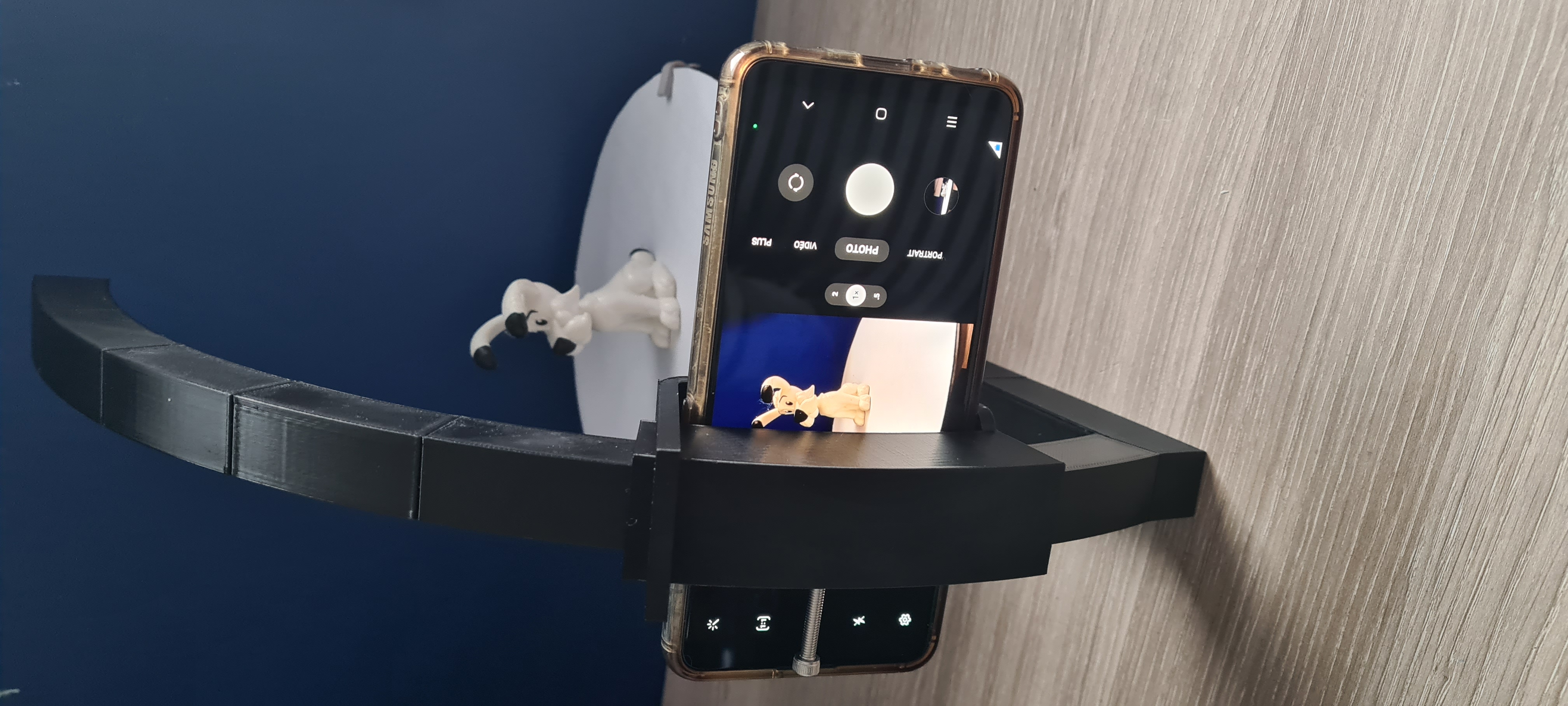 Here is my mobile 3D scanner with a Prusa wire spool side - Voici mon scanner 3D mobile avec un coté de bobine de fil Prusa