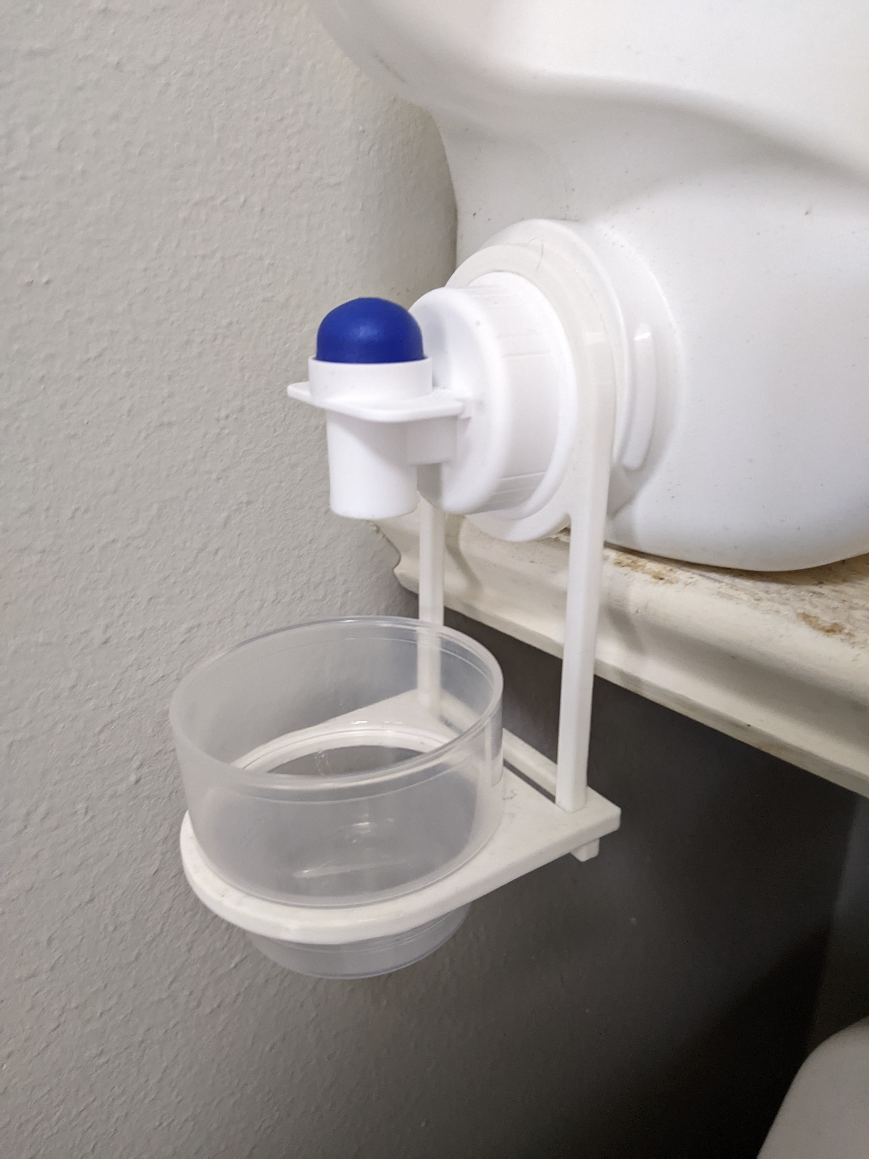 Parametric Laundry Detergent Cup Holder