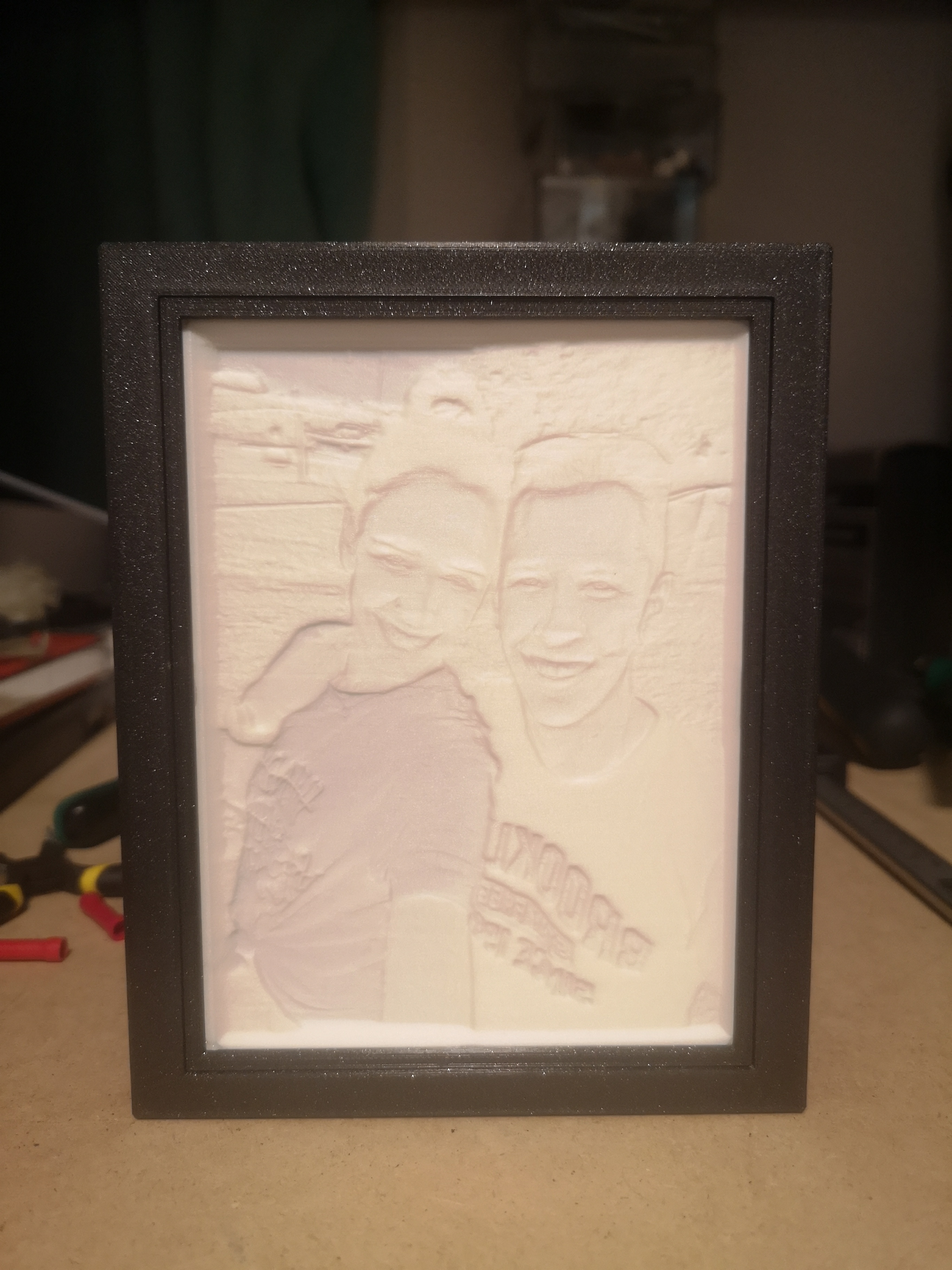 Bilderrahmen Lithophane