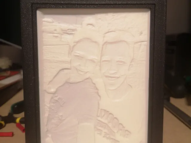 Bilderrahmen Lithophane
