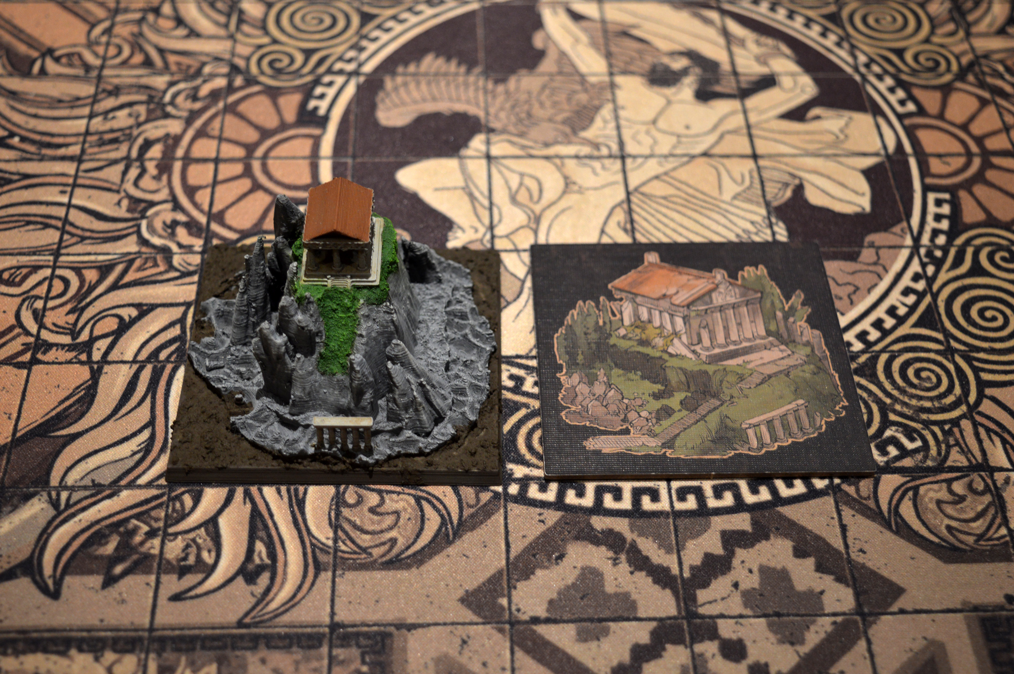 Aeon Trespass: Odyssey - Abandoned Temple Terrain Tile