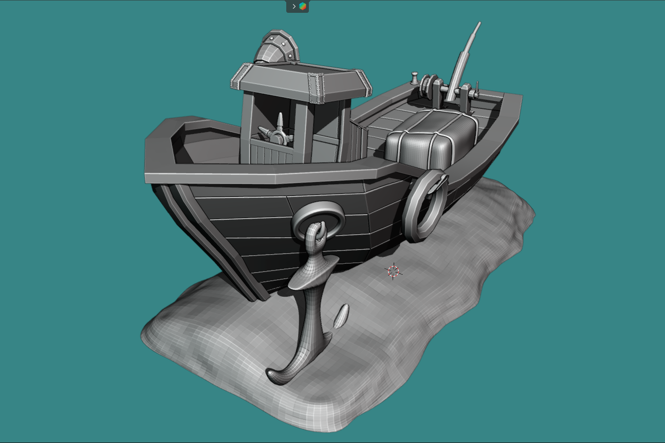 Benchy stylized