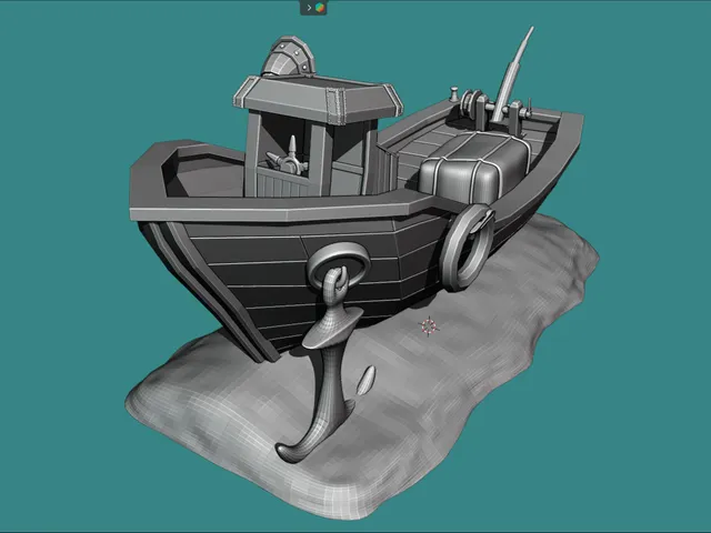 Benchy stylized