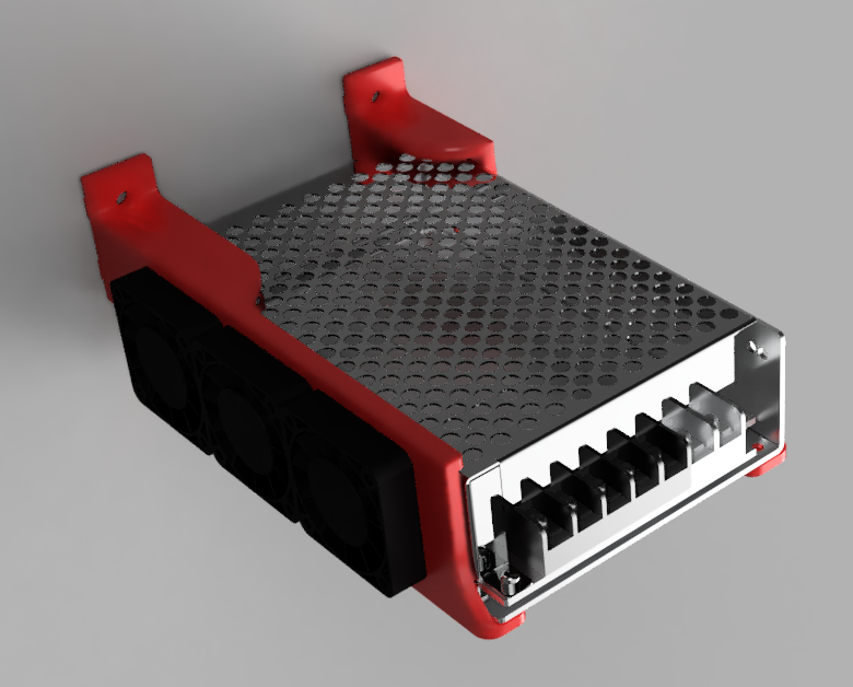 2020 extrusion mount | 144W 24V 6A S-144-24 chinese PSU
