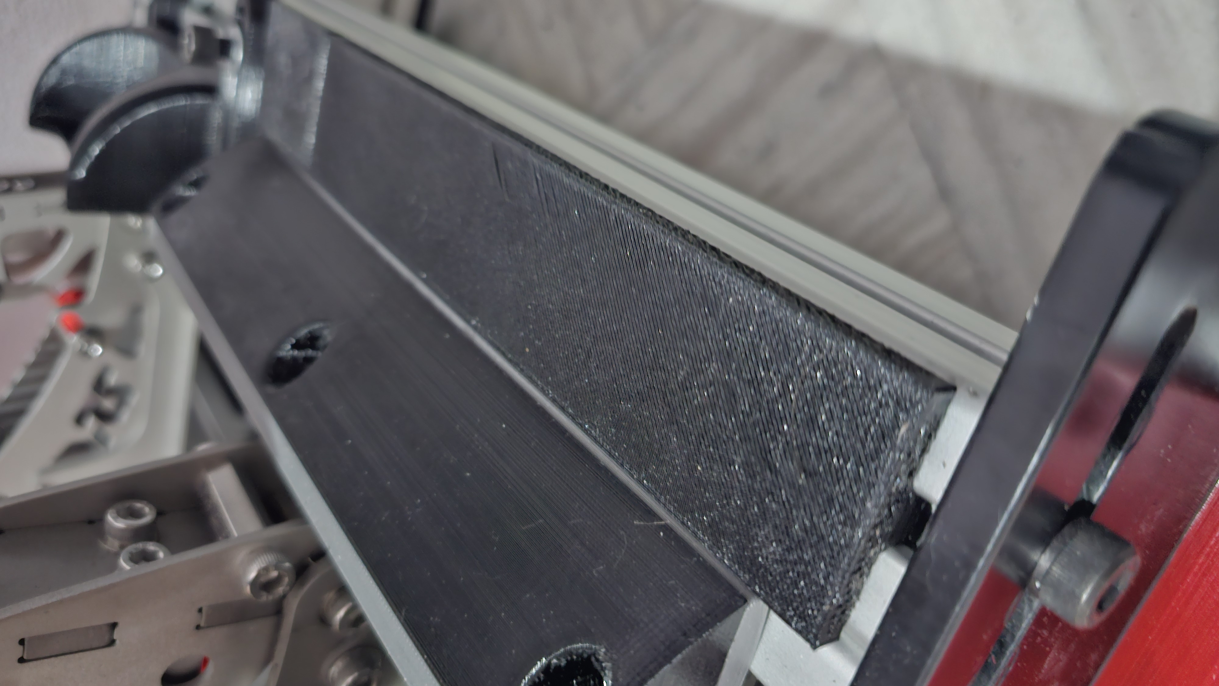 Heel Rest For SimRacing Profile 4040