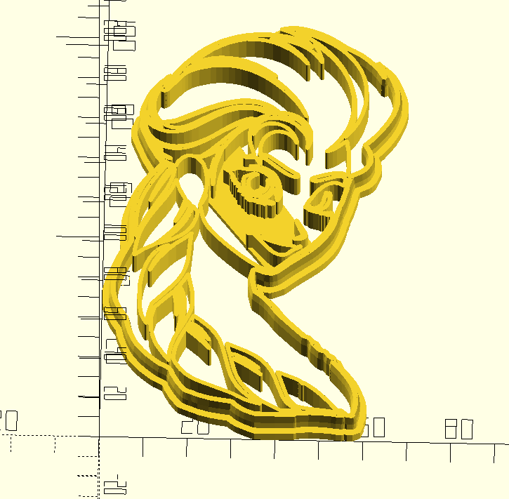 Cookie cutter - Elsa