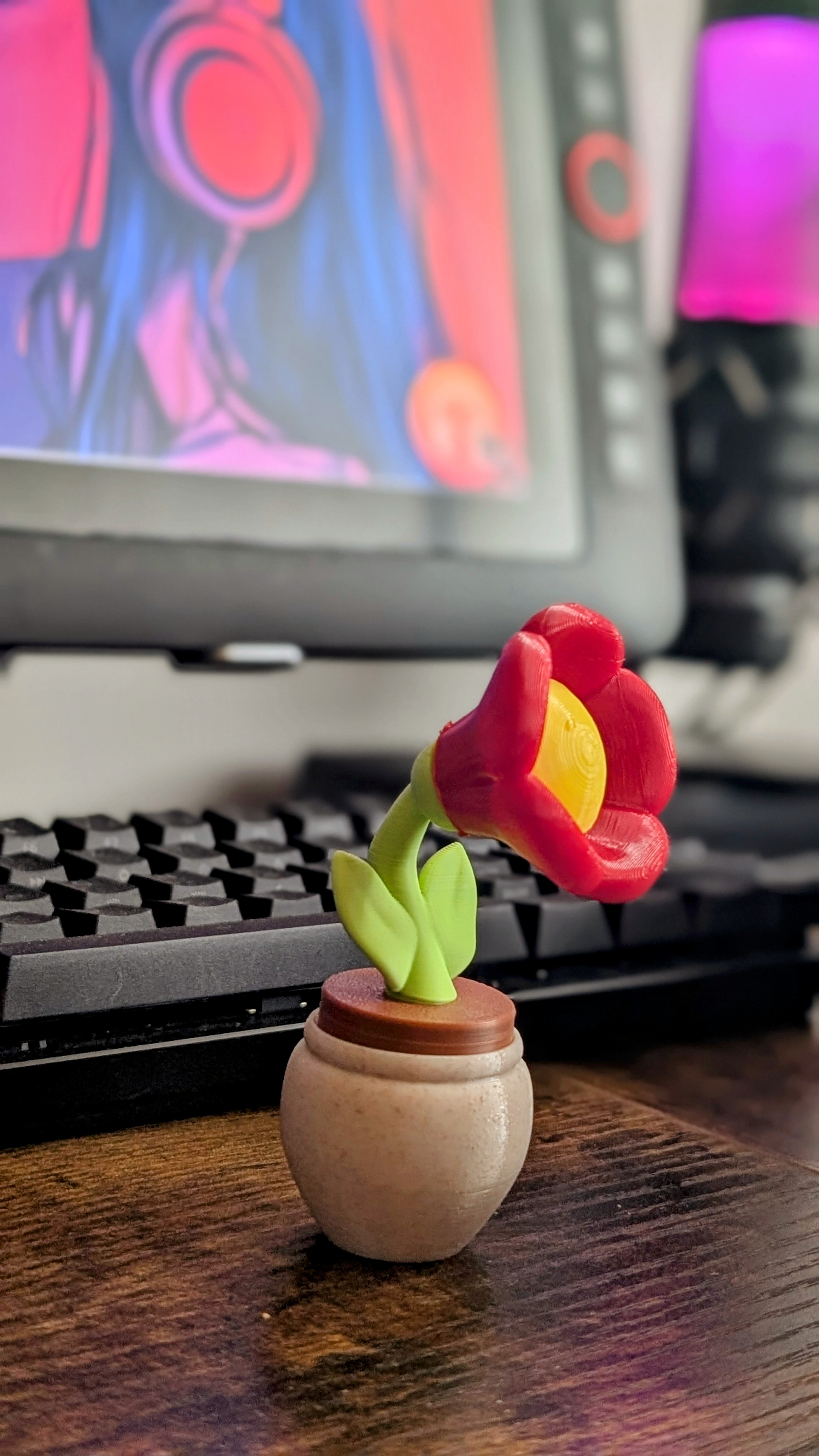 Flower clicker