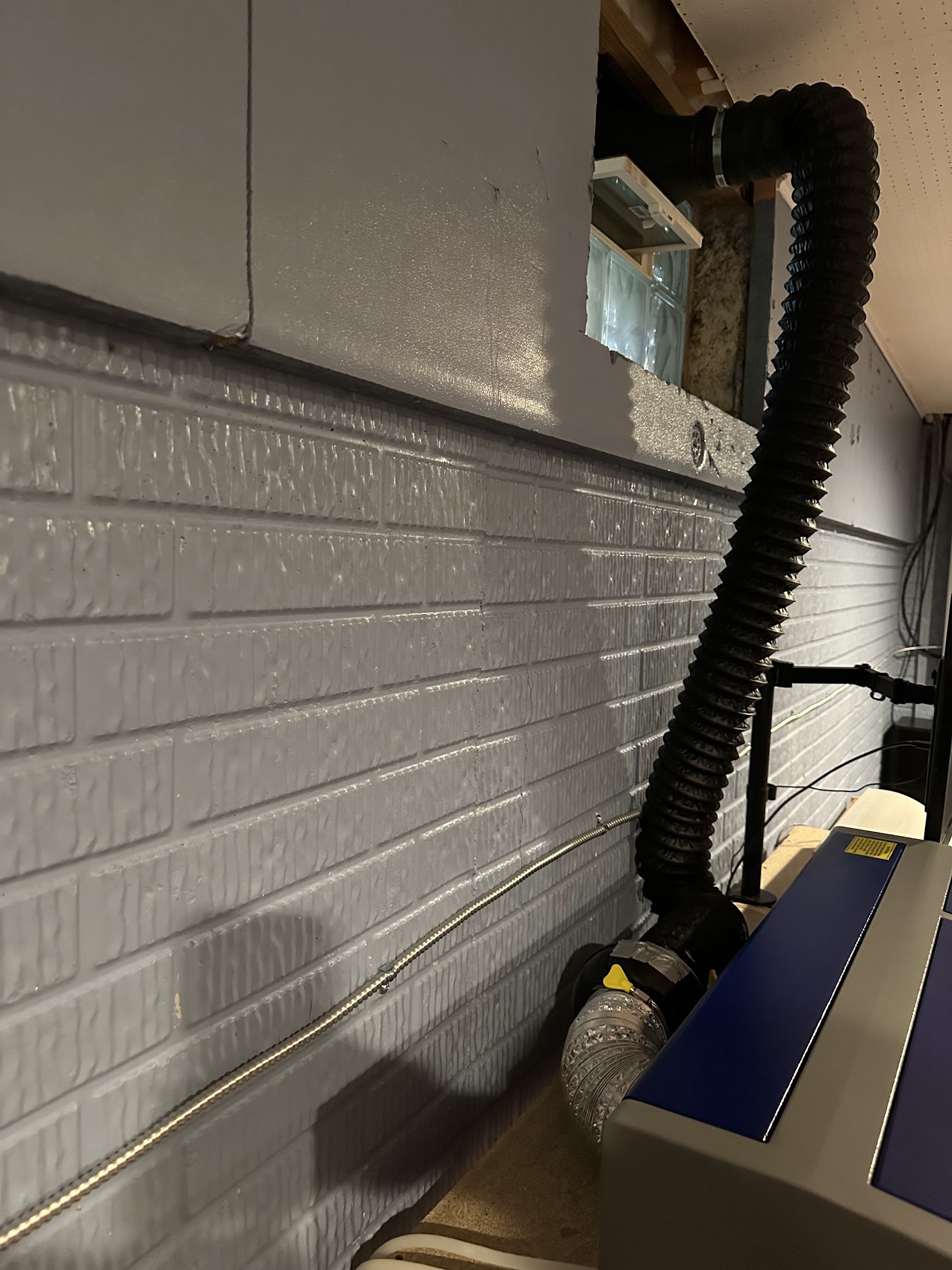 Basement Vent Duct
