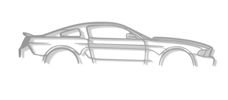 13-14 Mustang GT Silhouette (S197)