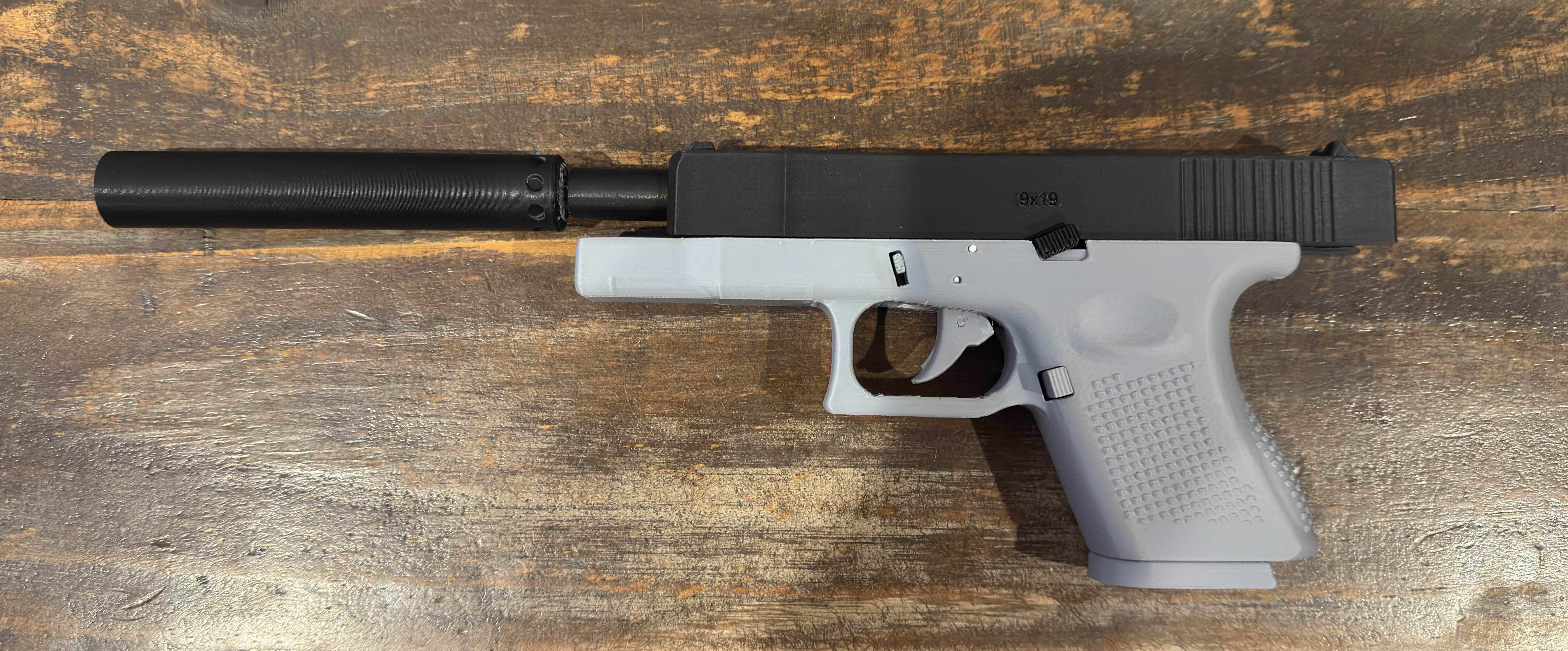 Replica Suppressor for Working Glock-18 Replica from CSGO/CS2