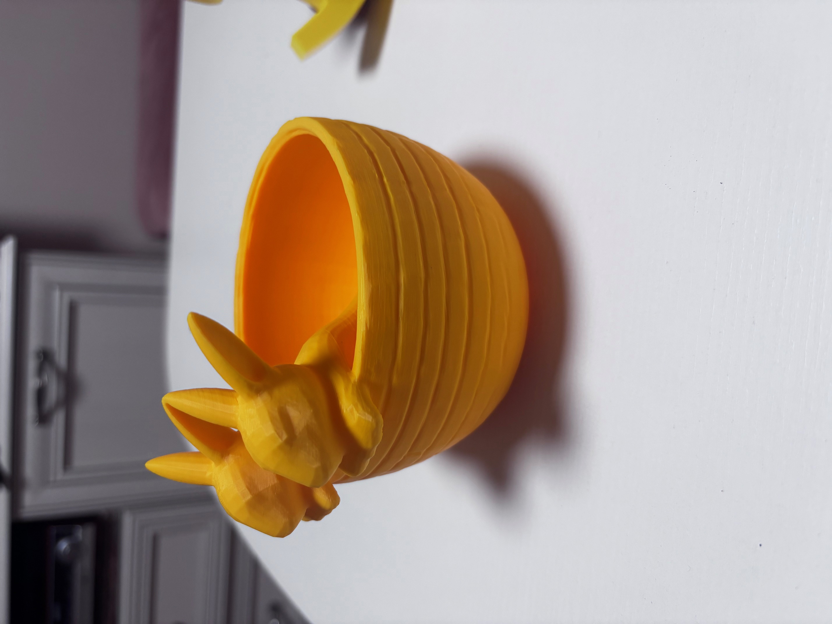Easter bunnies bowl