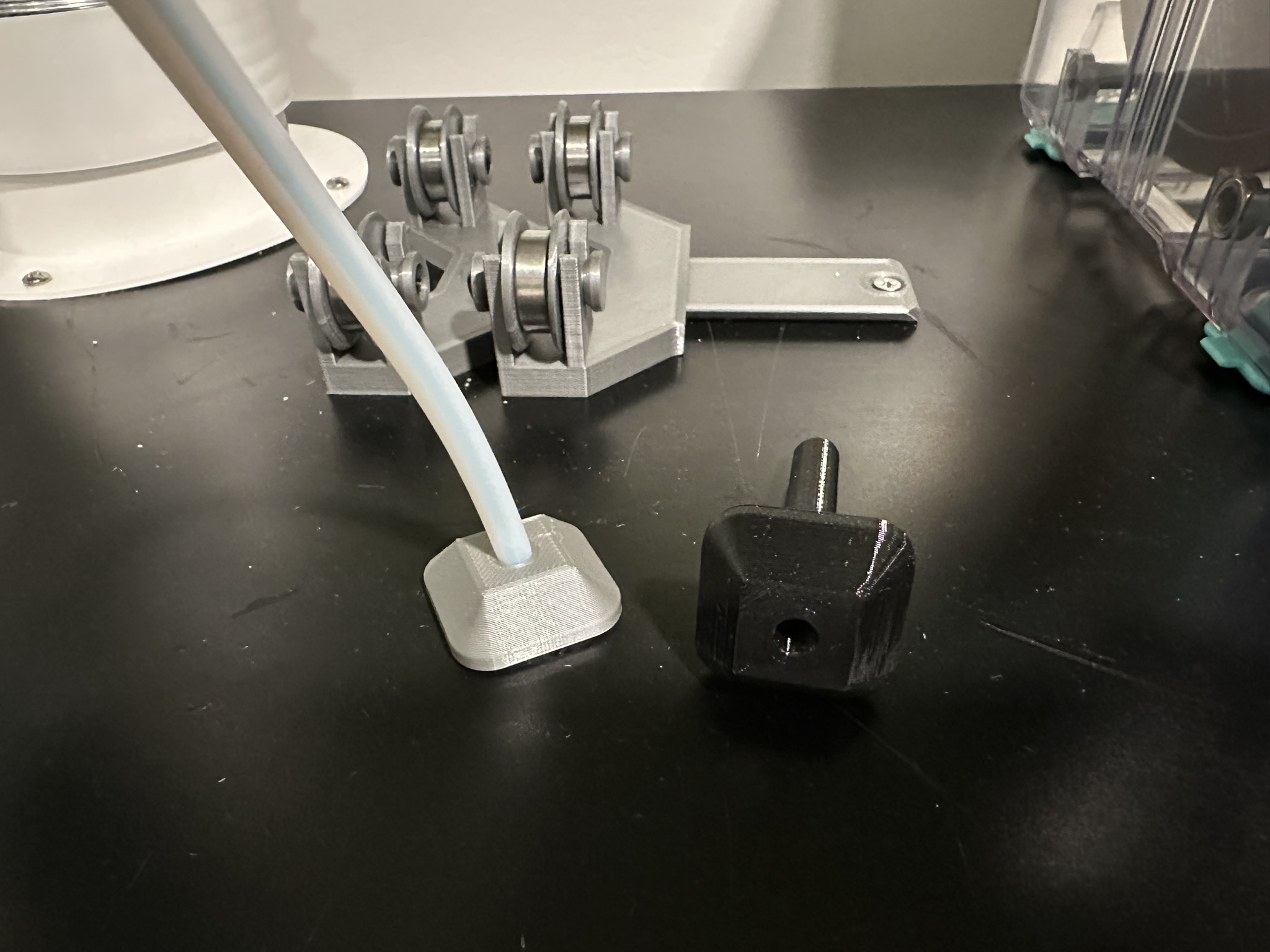 Ikea Lack Filament Guide - Friction Fits Polymaker Drybox Bowden Tube
