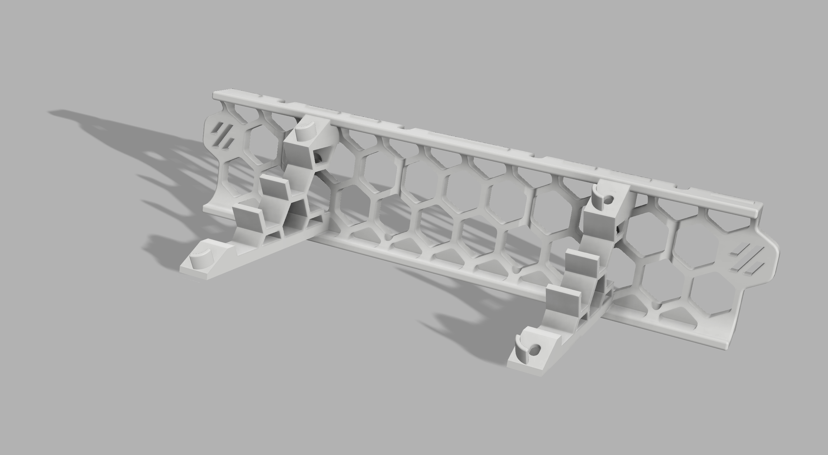 Voron V0.2 (R1) One Piece Front Skirt with mount for BTT Pi TFT43