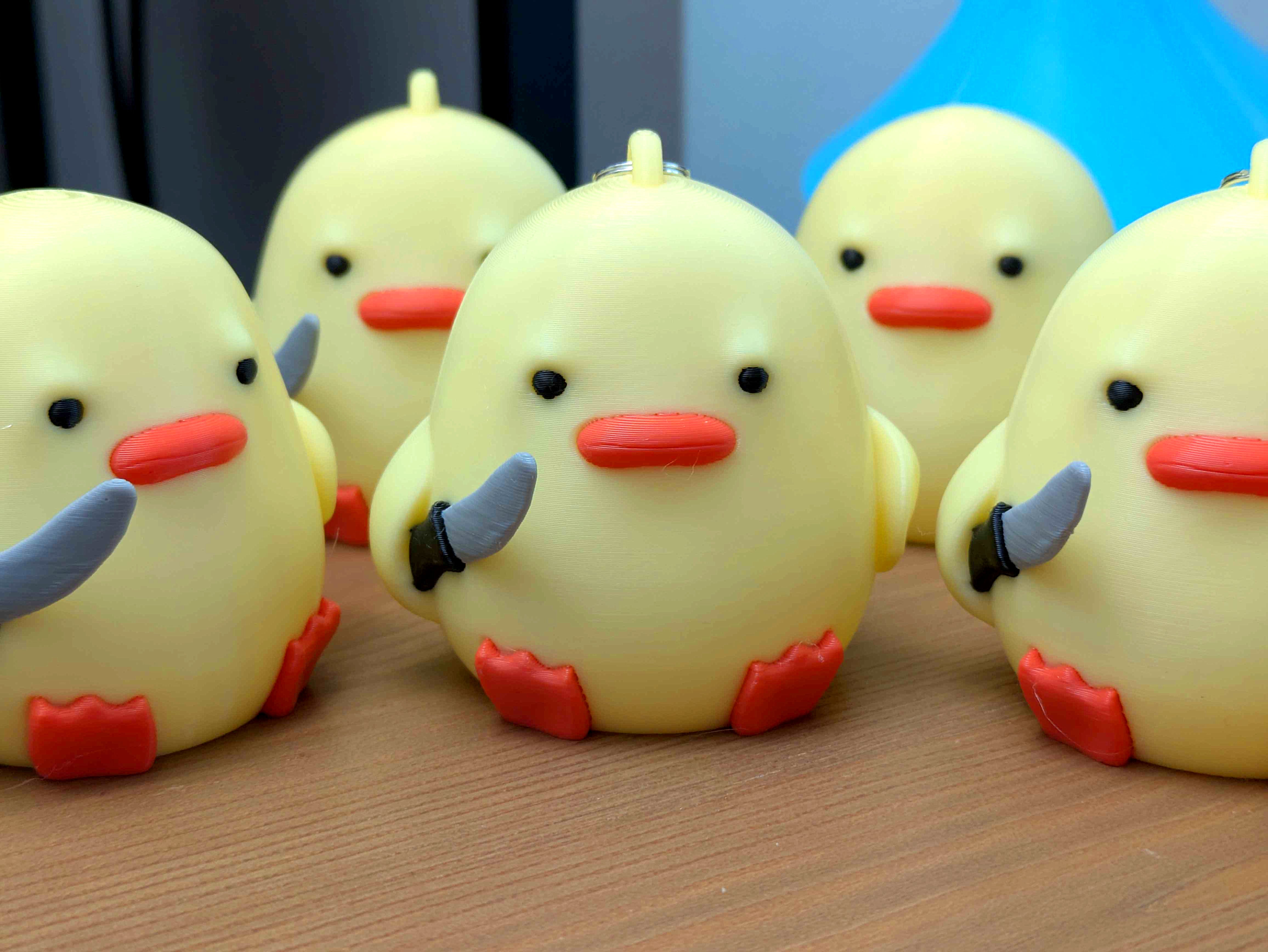 Duck With Knife